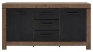 Комод BRW BALIN 2д3ш 1600x850x450 мм дуб монастырский/дуб чорный S365-KOM2D3S-DMON/DCA Комод BRW BALIN 2д3ш 1600x850x450 мм дуб монастырский/дуб чорный S365-KOM2D3S-DMON/DCA