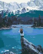 Картина за номерами Мандрівниця в Норвегії BS52426 40x50 см Brushme