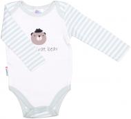 Боди для мальчика Colibrі с длинным рукавом в полоску little bear pirat р.80 бежевый/оливковый CLB003
