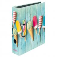 Папка-регистратор А4 8 см Colourful Trip Ice Cream Parade 50044993 Herlitz
