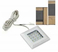 Подсветка для витрины BRW LED LUEN 1дс1д теплый/белый 3000 К (S634-REG1W1D/57_OPCJA-BI3K)