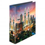 Папка-регистратор А4 8 см Skyscrapers Petronas Towers 50044412 Herlitz