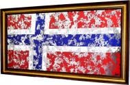 Картина на дзеркалі X9 NORWAY FLAG № 4004 135x75 см СЕАПС 4412604008