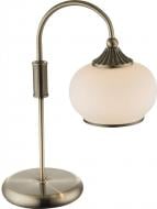 Настольная лампа декоративная Globo Linus 1x60 Вт E14 античная бронза 54703T
