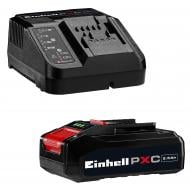 Зарядний пристрій + акумулятор Einhell PXC Starter Kit 2.5 Аг 4512097