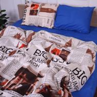Комплект постельного белья Бязь 17-0536 Big Ben 143х210 см мультиколор MirSon