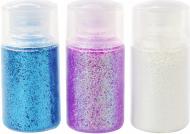 Набір пудри з блискітками для декору GP-0932-3  3 шт. VGR
