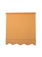 Ролета стандарт с воланом 120x160 см персик