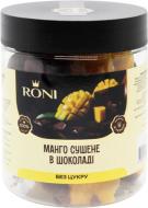 Манго RONI без цукру в чорному шоколаді 200 г