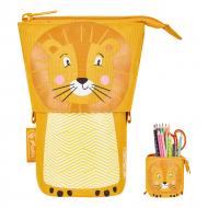 Пенал-підставка 2 в 1 Pen Stand Lion 50043682 Herlitz жовтий