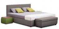 Кровать с подъемным механизмом PRAKTICA Sofa Амели L16 160x200 см серый