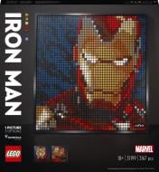 Конструктор LEGO Art Marvel Studios: Залізна людина 31199