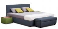 Кровать с подъемным механизмом PRAKTICA Sofa Амели L16 (категория 2) 160x200 см синий