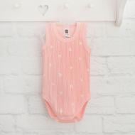 Боди-майка для девочки Blanka Сердечко р.68-74 розовый 110808