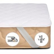 Наматрасник бамбуковый MirSon Стандарт Bamboo 275 обычный с резинкой по углам 26х120x200 см 2200000377258