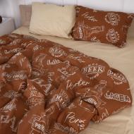 Комплект постельного белья Бязь 17-0509 Beer Bar Porter 143х210 см мультиколор MirSon Комплект постельного белья Бязь 17-0509 Beer Bar Porter 143х210 см мультиколор MirSon