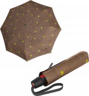 Зонт Knirps T.200 Medium Duomatic Meditate Taupe Ecorepel Kn95 3201 8546