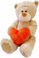 М'яка іграшка Dream Makers Ведмедики в латках з великим серцем 16 см бежевий KR-6182