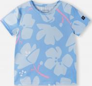 Футболка унисекс Reima Kesatee р.152 голубой 5200390C-6302