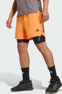 Шорты Adidas D4T POWER SHORT PUOR KA1197 р. L оранжевый