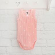 Боди-майка для девочки Blanka Сердечко р.56-62 розовый 110808