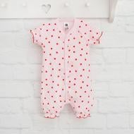 Песочник для девочки Blanka Сердечко р.74-80 розовый 110821