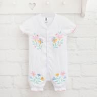 Песочник для девочки Blanka Вышыванка р.74-80 белый 110811