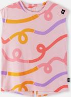 Футболка для девочек Reima Kesan р.128 светло-розовый 5200411A-4012