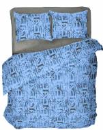 Комплект постельного белья Бязь 17-0550 Mutia 220х240 см мультиколор MirSon