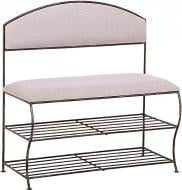 Банкетка Метал Арт Флеш 900x400x800 мм черный (28045)