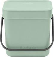 Ведро для мусора Brabantia Sort & Go 3 л Jade Green 211683