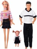 Игровой набор Defa с 3-х кукол Приятное путешествие 28 см 20971