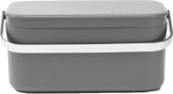 Контейнер для мусора Brabantia Grafit 12,7х22,1х10,7 см 1,8 л графит 117541