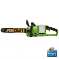 Акумуляторна ланцюгова пила ProCraft PCA-42/2 (без АКБ)