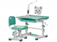 Комплект Evo-kids парта и стул BD-04 Z Teddy (c лампой)