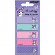 Стикер-закладка бумажная 5х15х50 мм 100 шт. Kuromi HK25-480 KITE