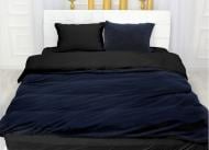 Наволочка велюр Winter Delicate 28-0081 Selvatico 40x60 см синий/черный MirSon