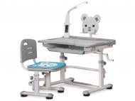 Комплект Evo-kids парта и стул BD-04 G (XL) Teddy (c лампой)