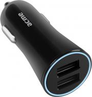 Автомобільний зарядний пристрій Acme CH105 2-ports USB Car charger, 4.8 A