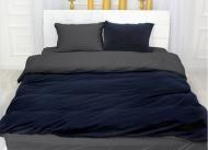 Наволочка велюр Winter Delicate 28-0082 Ciclamino 45x45 см синий/темно-серый MirSon