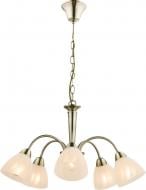 Люстра подвесная Globo Posadas I 5x60 Вт E14 античная бронза 69015-5H