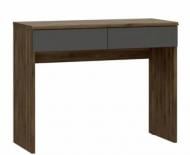 Столик туалетный Forte Meble QUETORE 1003х799х413 мм бейкерсфилдский орех / бирюзовый