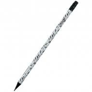 Карандаш графитный 9009 HB Black Leaves Axent