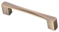Мебельная ручка скоба Kerron 96 мм S-4000-96 BA античная бронза