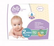 Подгузники LOLLY Premium Soft 2 3-5 кг 34 шт.