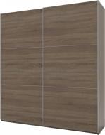 Шкаф-купе Кайзер Doros 2200x600x2400 мм трюфель двери / ДСП