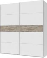 Шкаф-купе Кайзер Doros 2200x600x2400 мм белый/дуб клондайк двери / ДСП