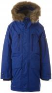 Куртка-парка для мальчиков HUPPA David р.134 синий 70035