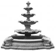 Фонтан декоративный Жемчужина в малом бассейне базовый