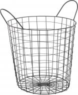 Корзина с ручками, металлическая, маленькая 46,5х34,5х33 см